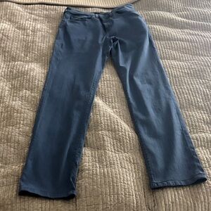 Fidelity Dark Blue Straight Leg Women's Jeans